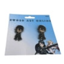 Kirito Sword Art Online Anime Pin Set New Kirigaya Kazuto