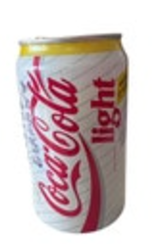 Vintage Coke Light Diet Coca Cola Soda Can German