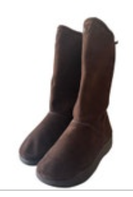 Skechers Leather Faux Fur Boots 8 Tone-Ups Brown Chunky Y2K Platforms Lugs