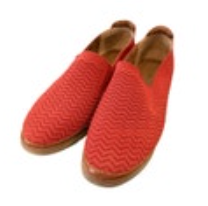 Cobb Hill Camryn Slip On Loafers Sneakers Stretch Fabric Comfort Red Shoes