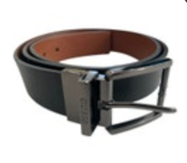 GUESS Black Brown Reversible Belt Mens Size XL 42-44 EUC