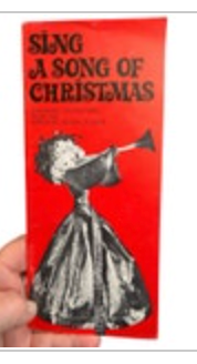 Sing A Song of Christmas Decorations Booklet Norcross Design Studio Paper Crafts
