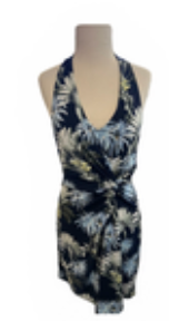 Tommy Bahama Womens Medium Carmela Sophia Palisade Palms Leaves Maxi Dress NWT