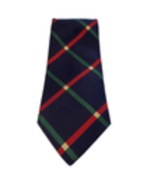Jos. A. Bank Premier Collection 100% Silk Necktie Blue Geometric Pattern
