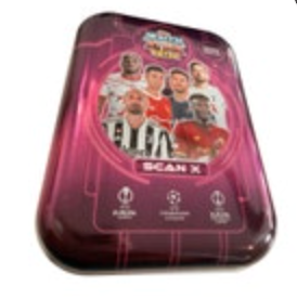 2021/22 Topps Match Attax Shiny Laser Mini Tin 36 Cards Open And Used