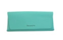 Tiffany & Co. Blue Leather Eyeglass Case with Magnetic Close with Cards