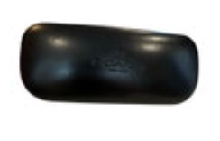 Coach Sunglases Hard Case Black Leather Iconic Logo