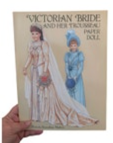 Vintage Victorian Bride Paper Doll Brenda Sneathen Mattox New Uncut