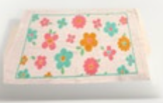 Vintage Boho Hippie Floral Kitchen Hand Towel Daisy's Mod