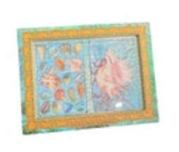 2 Decks Of Playing Cards By Punch Studio Seashell Mediterranean Decorative Box
