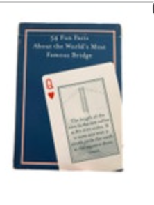 New Golden Gate Bridge Nuts, Bolts & Facts Playing Cards 2003
