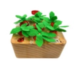 Goryeo Carrot Harvest Game Wooden Shape Size Sorting Puzzle Orange Educational