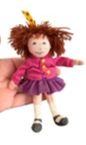 Junie B. Jones Merry Makers Doll 2001 Plush Barbara Park 5"