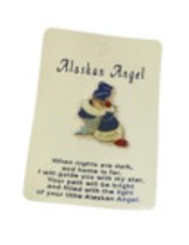 Alaskan Angel Lapel Pin Alaska Native Souvenir Collectible Enamel Badge New Gift