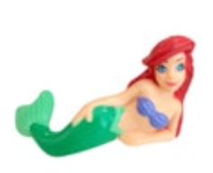 Vintage Disney 1990s Little Mermaid Ariel Cake Topper Plastic