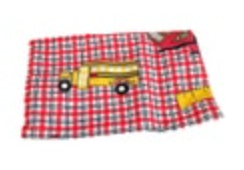 Handmade Pocket Tissue Holder Teacher Gift School Bus Purse