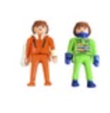 Playmobil Two Man Figures Race Car Driver 1992 And Other 1974