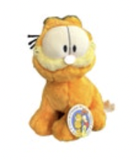 Aurora Garfield & Odie "Garfield" Plush Cat NWT Stuffed Animal 6” Cattitude #4