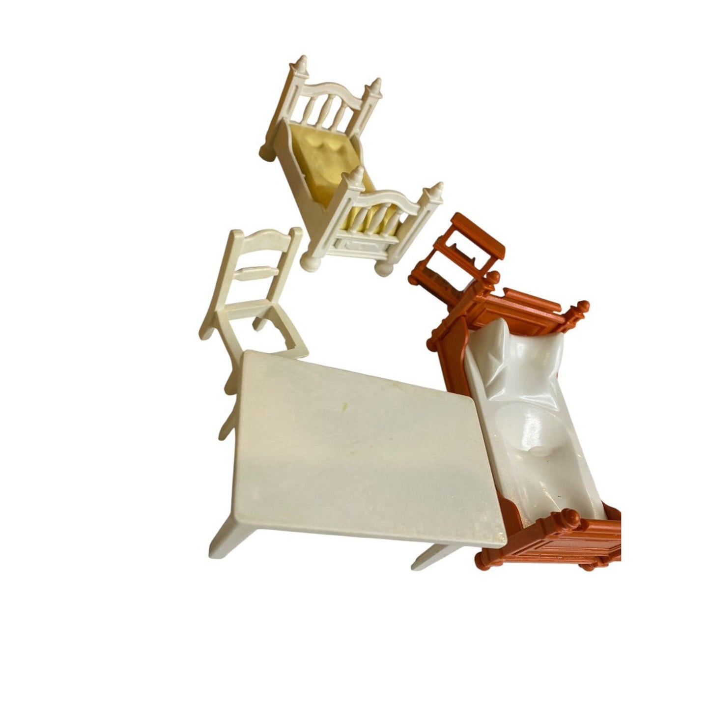 2005 Playmobil Take Along Modern Family Dollhouse 5 Accessories