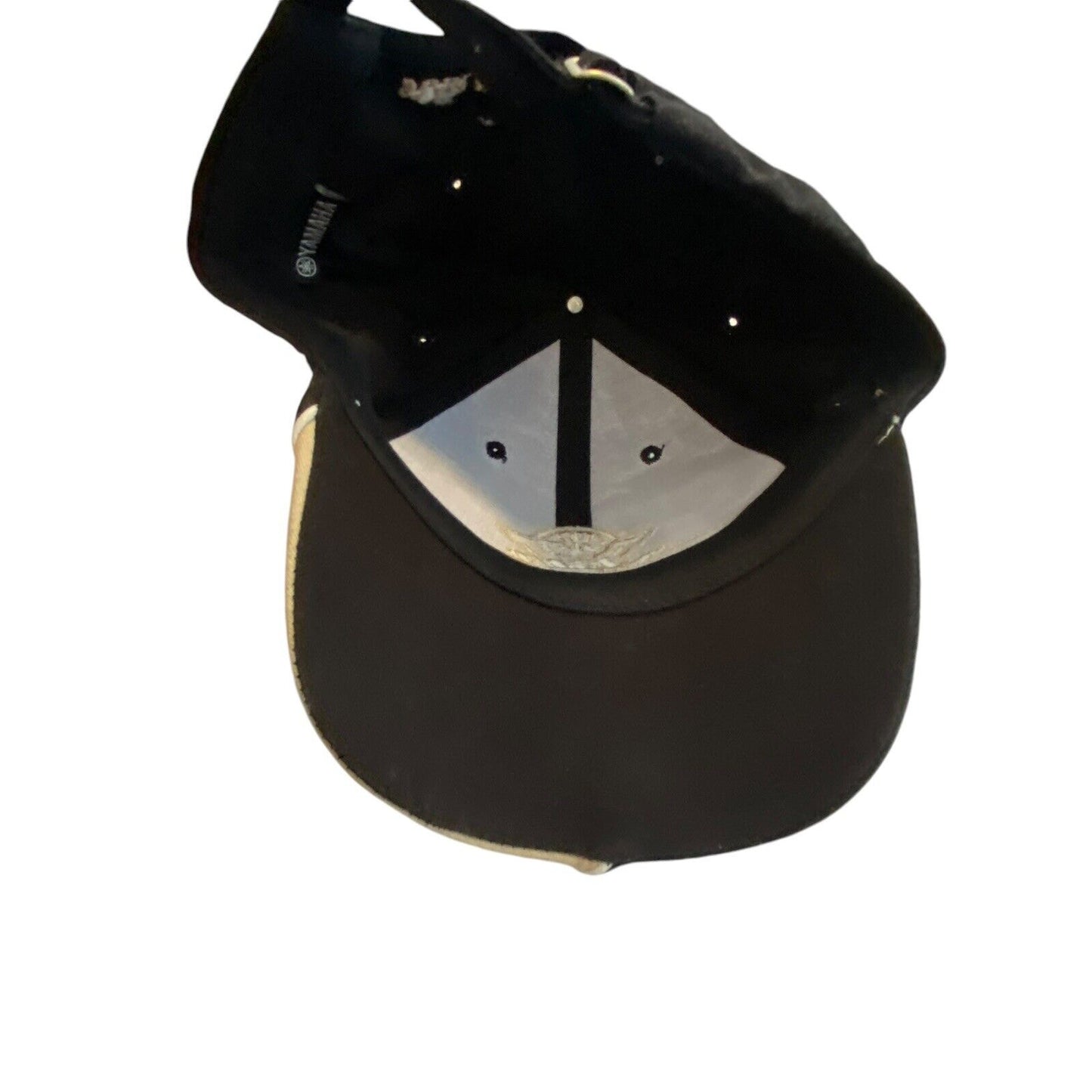 Yamaha Star Motorcycles Graphic Black Adjustable Hat One Size Embroidered