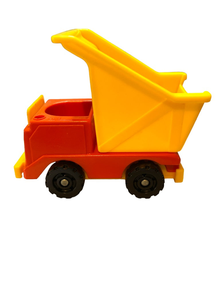 Fisher Price Little People Vintage Lift Load Dump Truck Construction