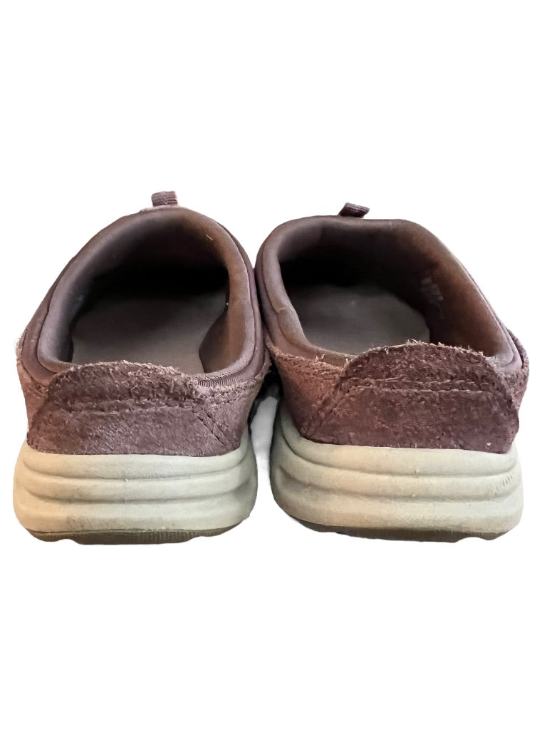 9 Easy Spirit Plum Purple Womens Comfort Mule Sneakers Shoes
