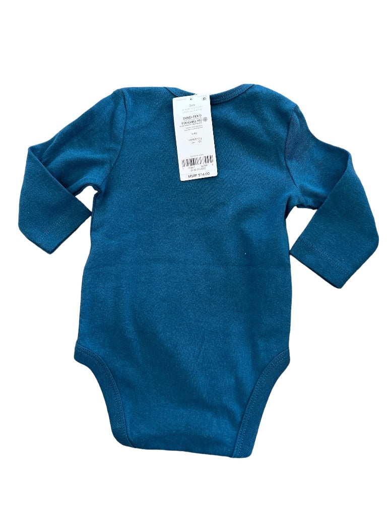 3M Carter's Baby 2 Piece Football Long Sleeve Bodysuit Set NWT