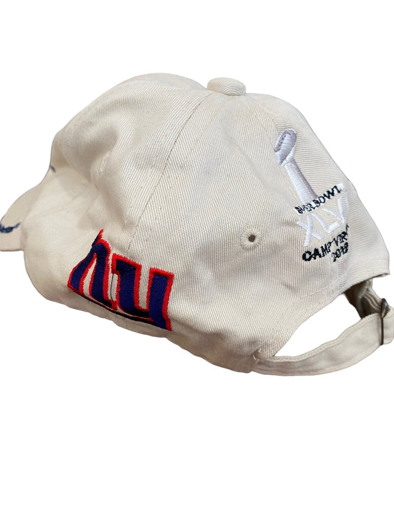 USO NY Giants 2012 Super Bowl Ball Cap Hat Adjustable "Until every one comes home"