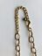 Goldtone 21" Statement Necklace Lightweight Interlocking Circles