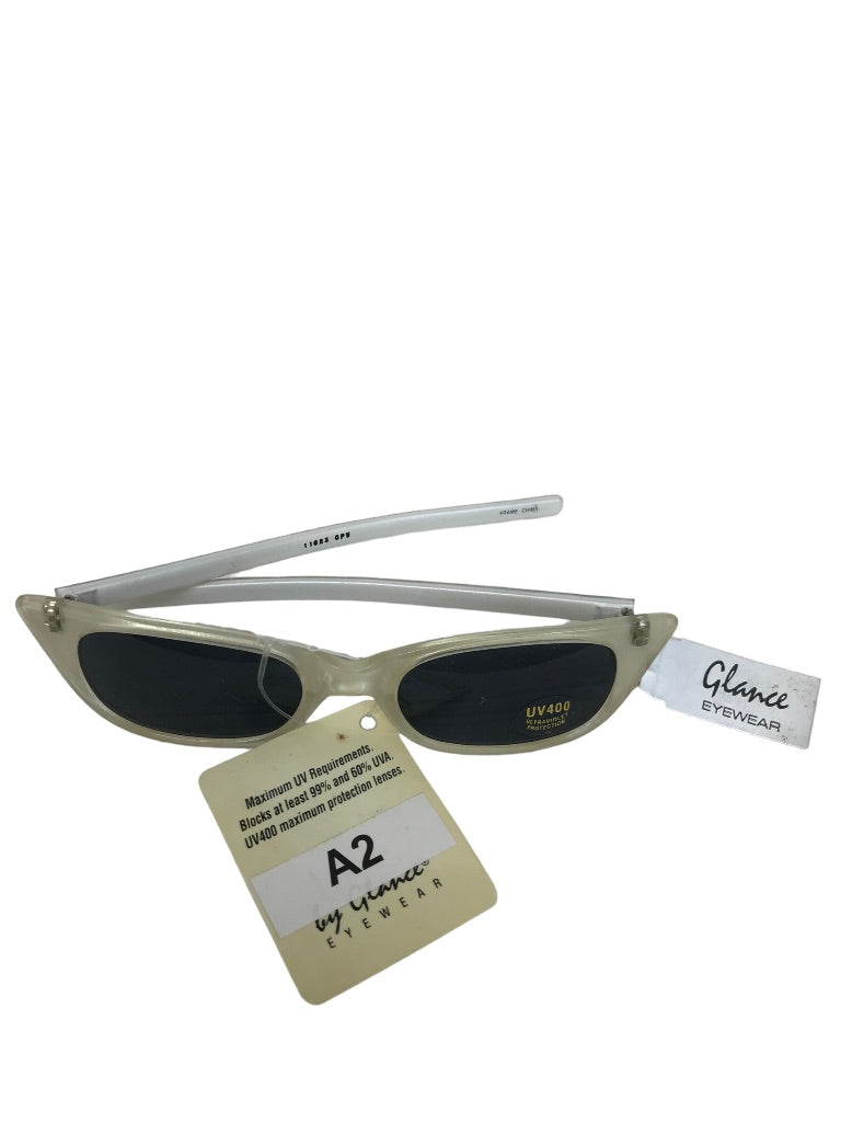 Children's Youth New Glance Sunglasses Oval UV400 Protection 11623-CPW