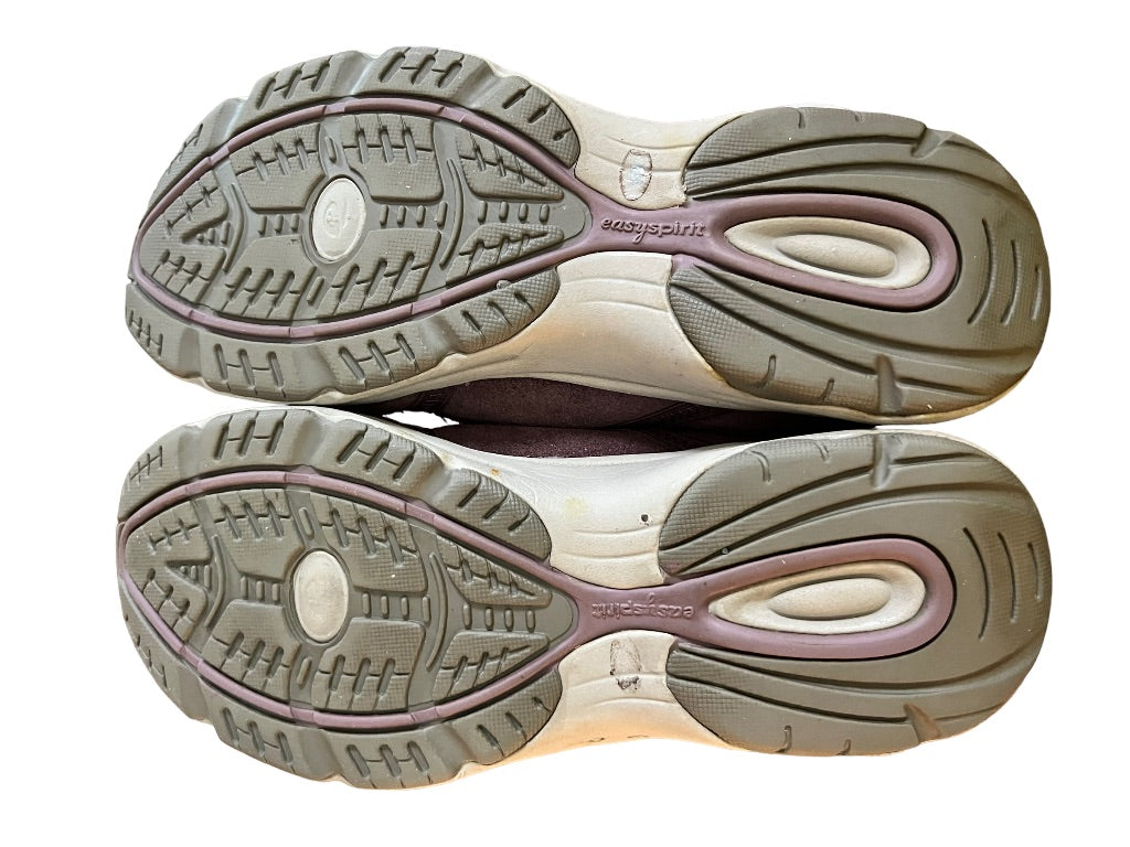 9 Easy Spirit Plum Purple Womens Comfort Mule Sneakers Shoes