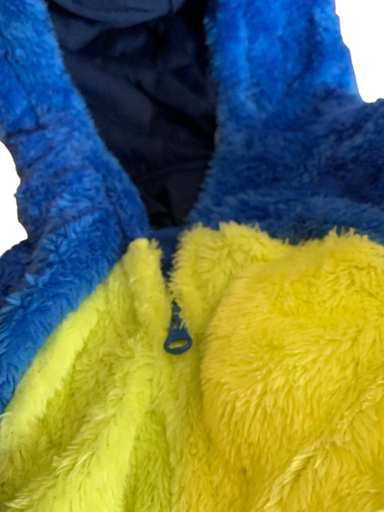 12 Months Carter's Blue Baby Monster 3 Piece Costume New Plush Hooded Jacket