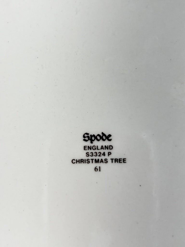 Vintage 1991 Spode "Our First Christmas Together" 10.5" Dinner Plate