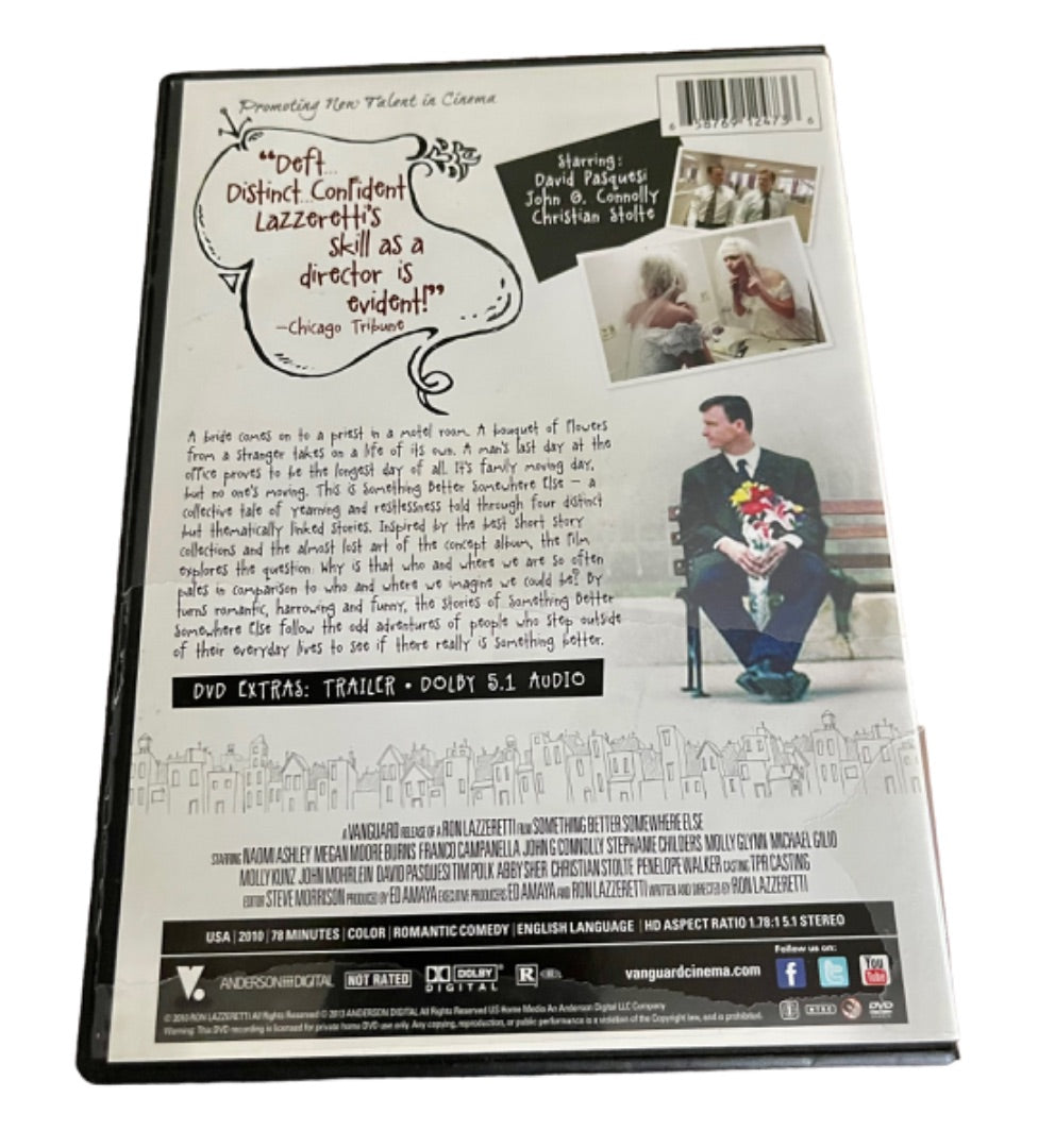 Something Better Somewhere Else DVD 2010 Ron Lasseretti Discarded Library