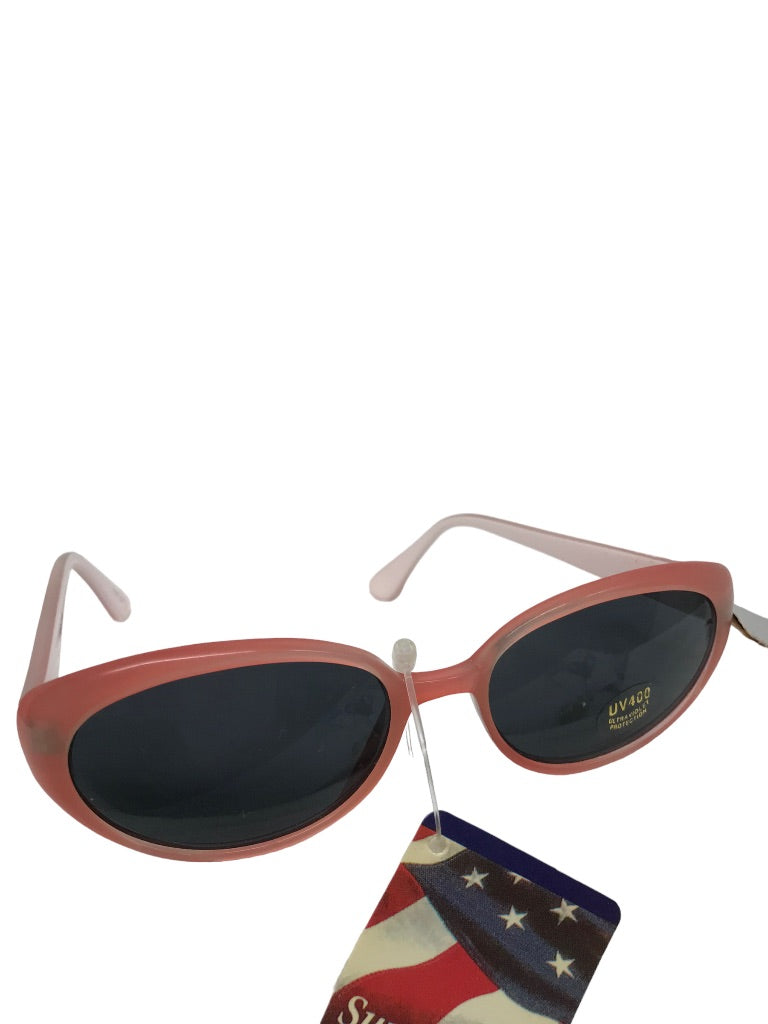 Pink Children's Youth New Glance Sunglasses Oval UV400 Protection 11090-X4M