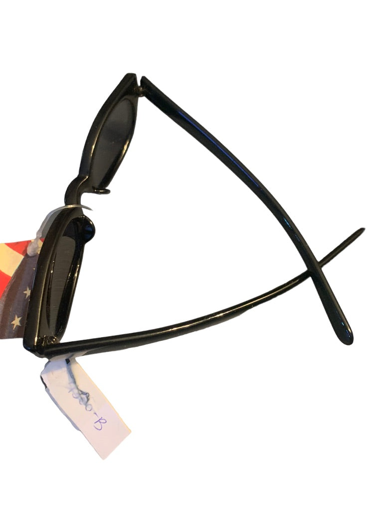 Glance Youth Sunglasses Black Oval Frame UV400 Protection 4300-B New