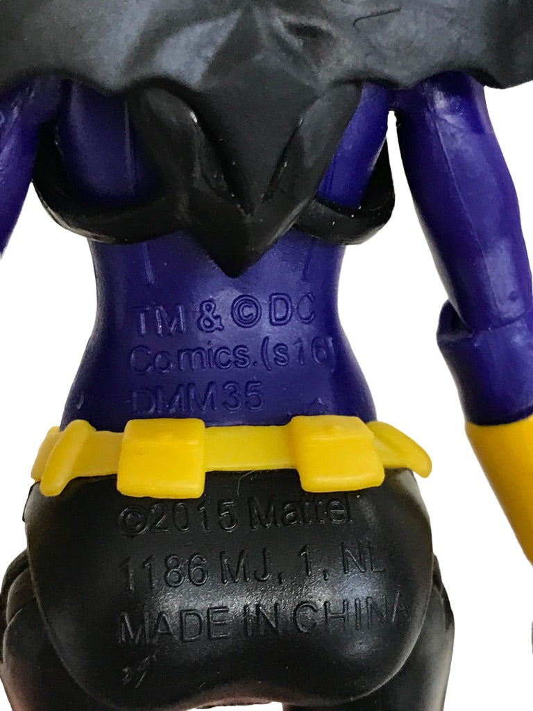 2015 Mattel DC Comics Bat Girl 6" Action Figure Black Pants Wings 28460B