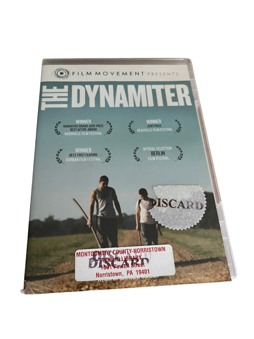 The Dynamiter dvd 2012 Matthew Gordon Discarded Library