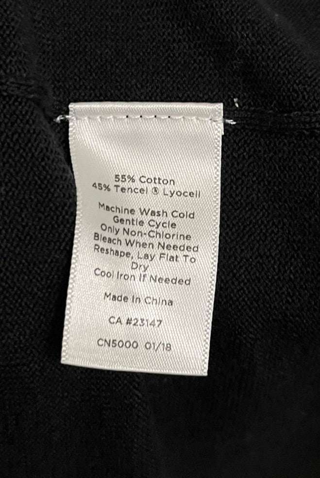 1X Talbots Woman Cardigan Sweater Bell Sleeve Lightweight Open Sweater