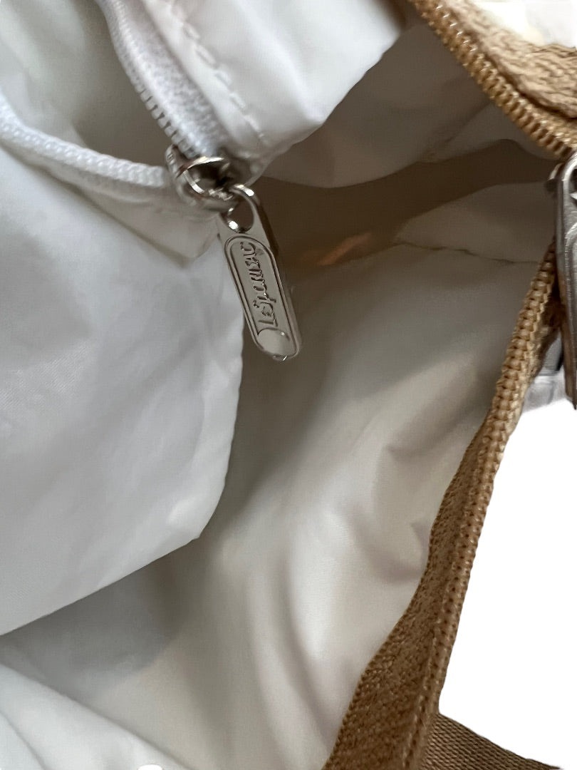 LeSport Sac Bamboo Pattern Crossbody Shoulderbag Adjustable