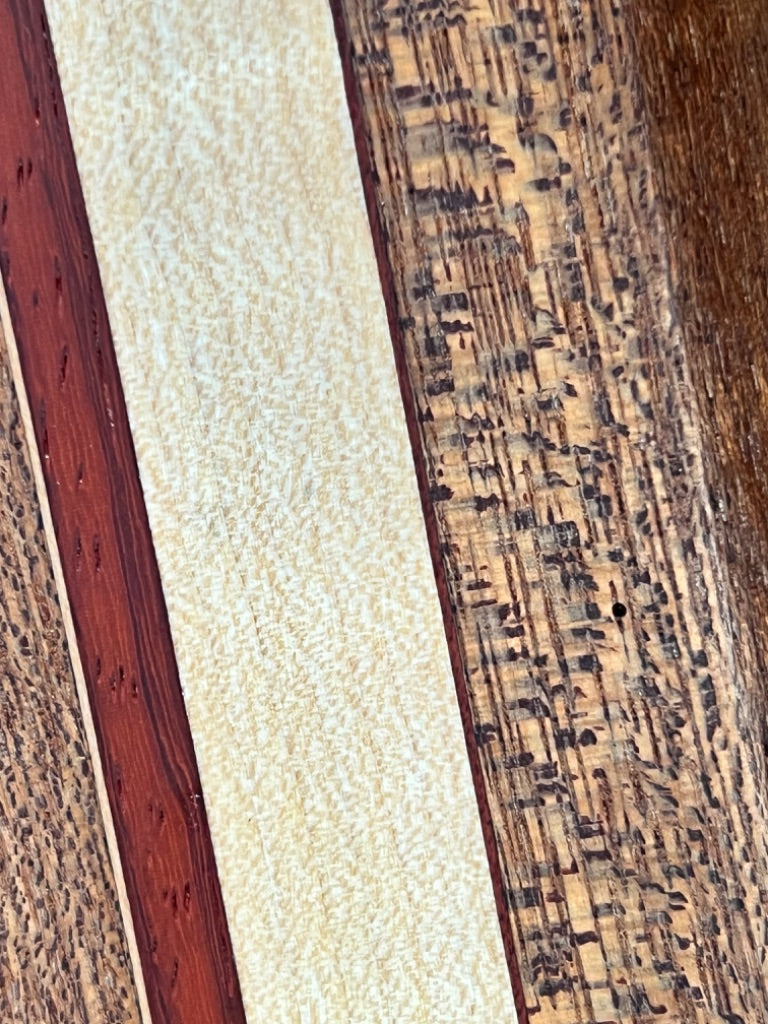 Handmade Wine Bottle Holder Wooden Balance Board Dark wood