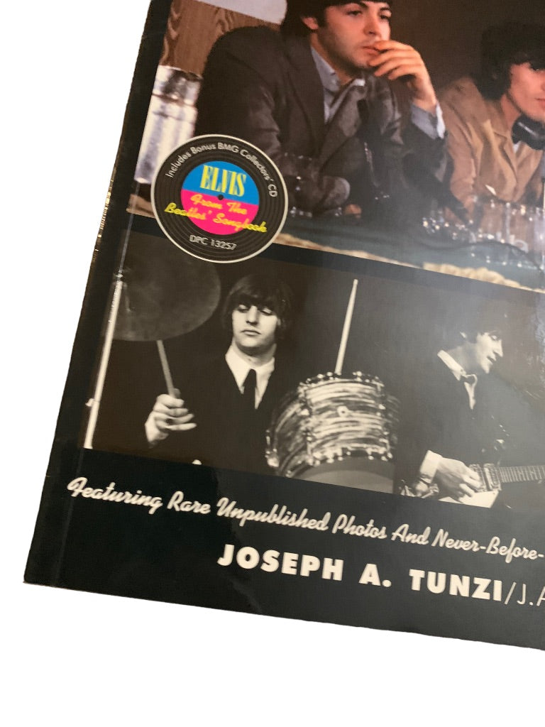 Beatles '65 by Joseph A. Tunzi (2002) Photo Book Elvis sings Beatles' Songs CD