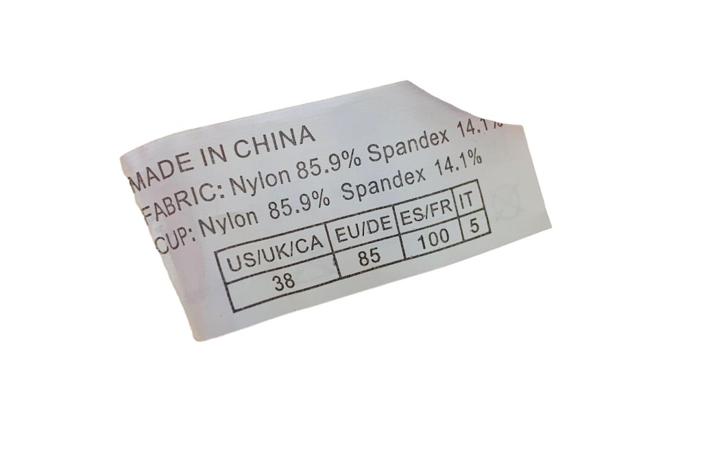 38B Unbranded Wirefree Padded Nude Beige Bra with Extender New