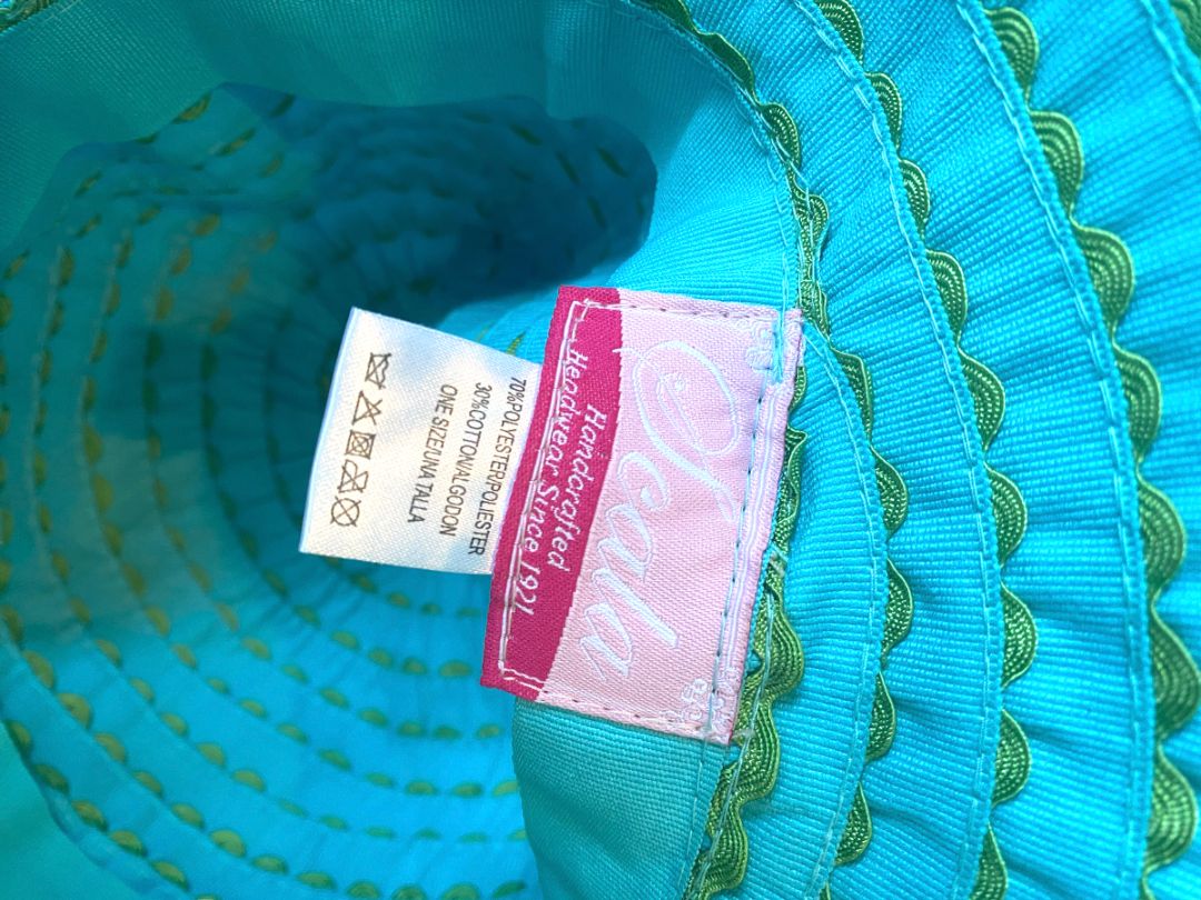 Scala Women's Ric Rac Wide Brim Sun Hat