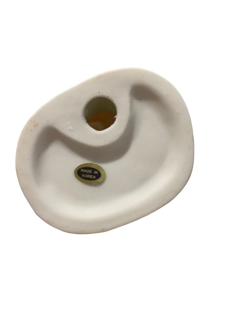 Vintage 1970s Musician Whimsical Clown Hobo Drum 6" Figurine Porcelain