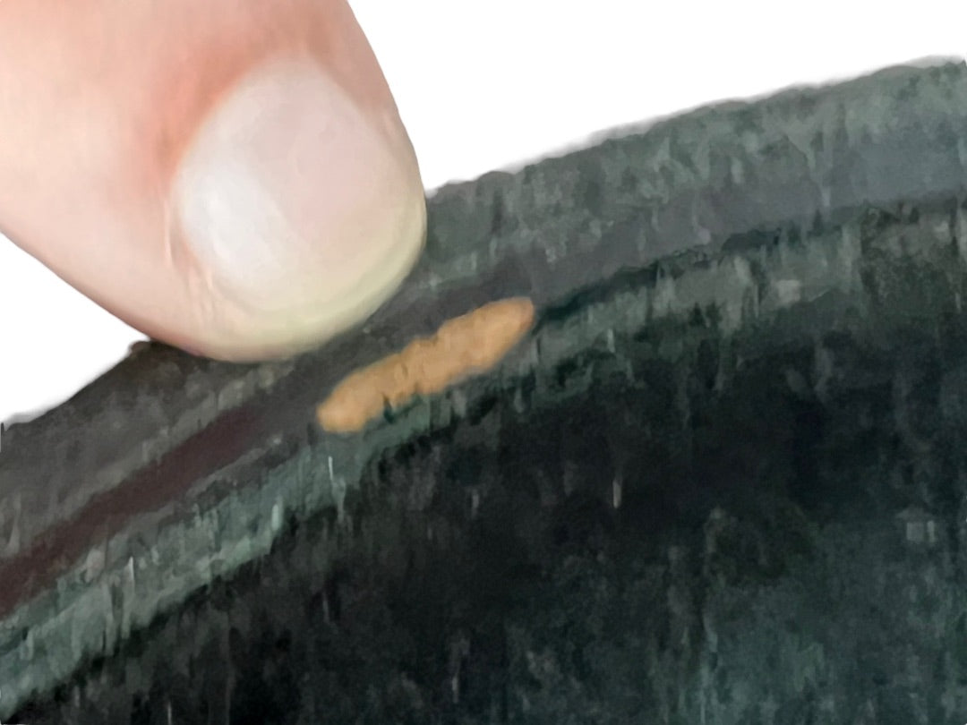 7.5 Cole Haan Black Wedge Suede Booties *Flaws