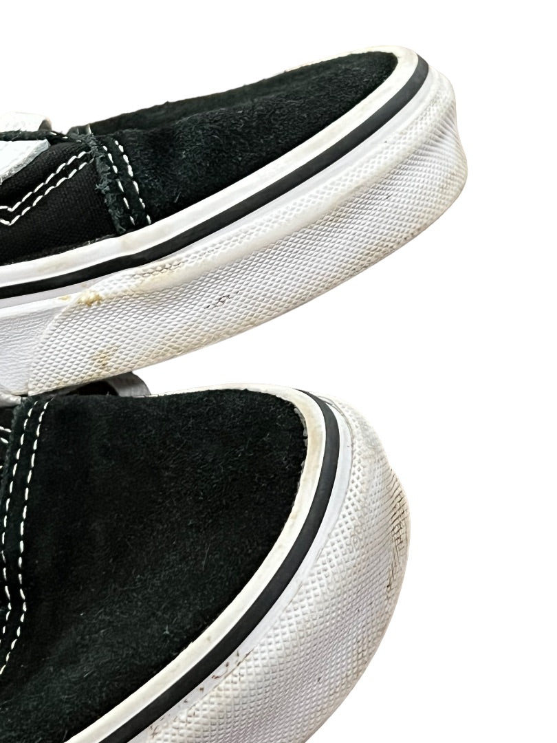 7.5 Women Vans Old Skool Skate Shoes Sneakers Black Suede Men 6