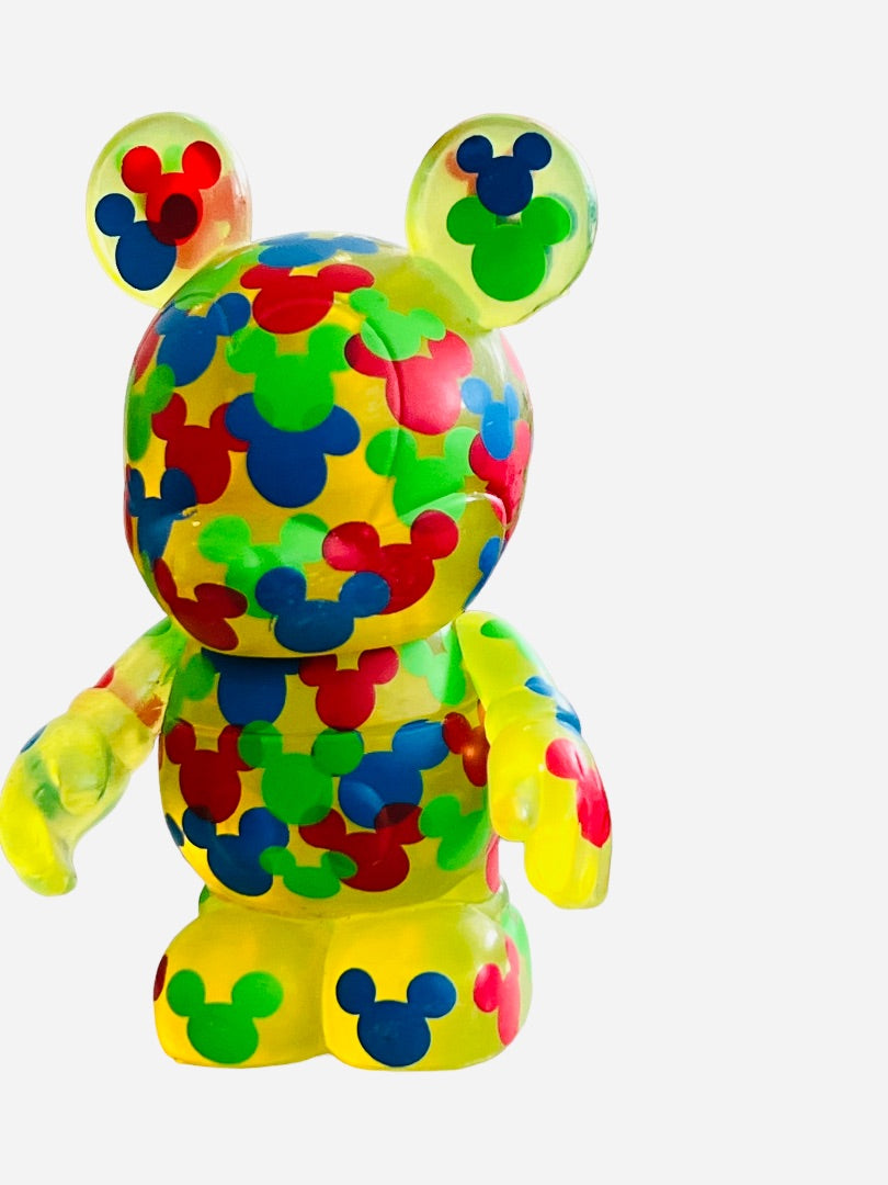 Diseny Vinylmation Urban Series 2 Mickey Mouse Confetti Signed Tim Whalen 3"