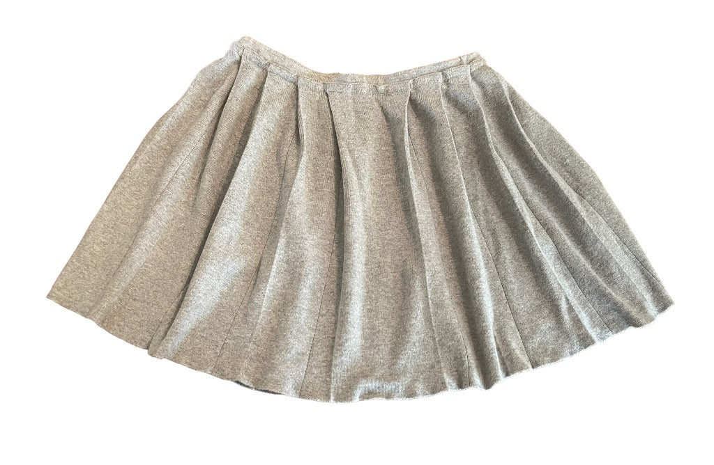 14 J.Crew Crewcuts Girls Pleated Gray Pull On Sweater Skirt Style 28967