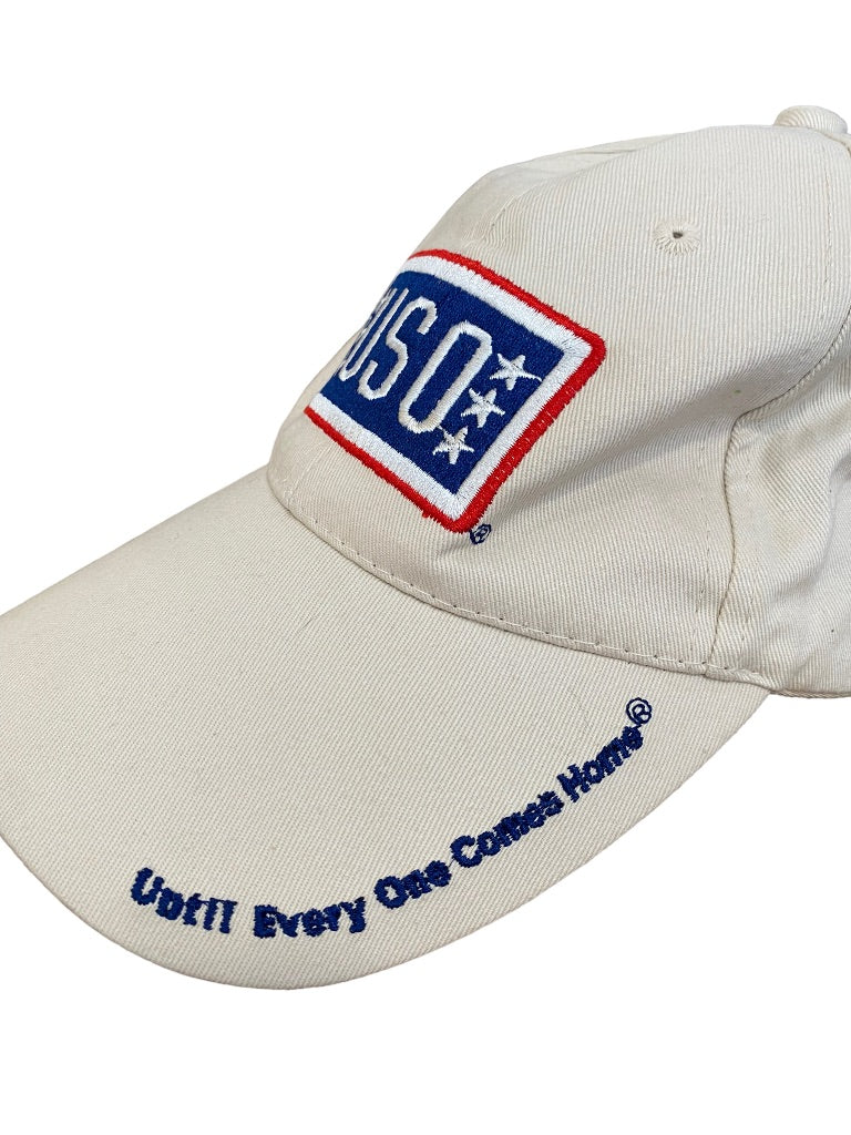 USO NY Giants 2012 Super Bowl Ball Cap Hat Adjustable "Until every one comes home"